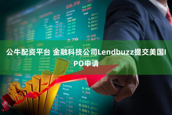 公牛配资平台 金融科技公司Lendbuzz提交美国IPO申请