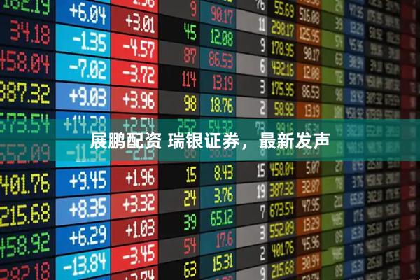 展鹏配资 瑞银证券，最新发声